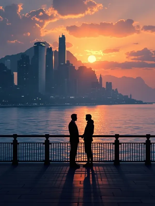 黄豆短剧新剧《沧海之城》封面海报